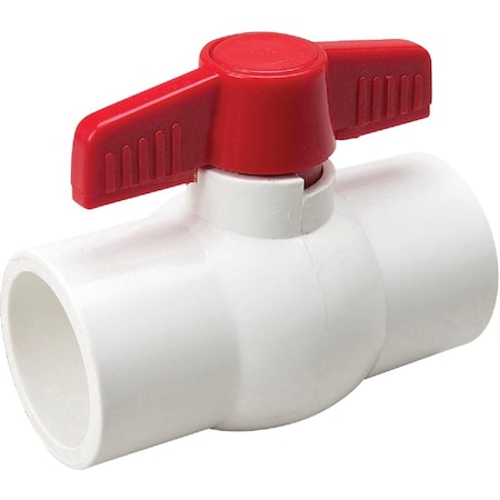 Proline 2 In. S X 2 In. S PVC Quarter Turn Ball Valve 107-638